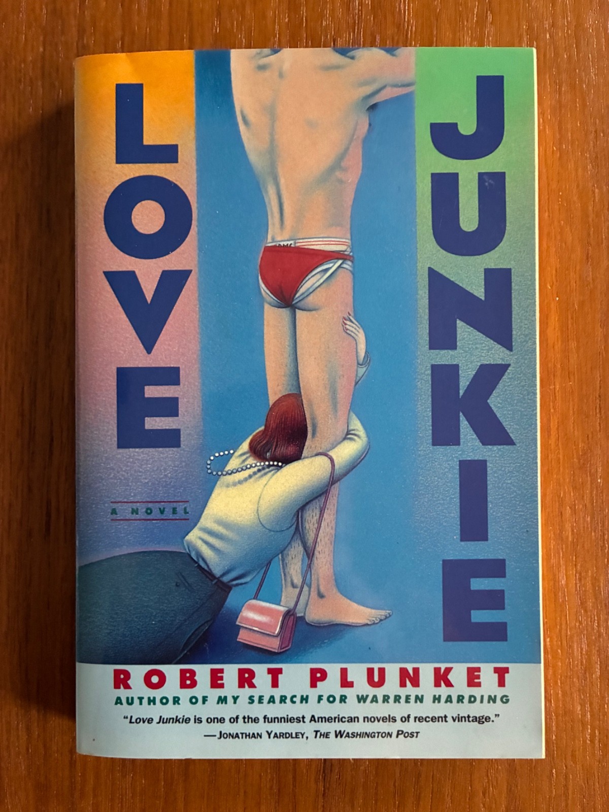 Love Junkie / Robert Plunket • 1st HarperPerennial ed • 1993 • PBK