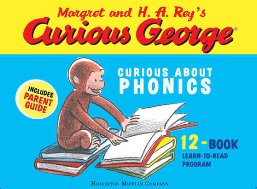 Curious George Curious About Phonics 12-Book Set – Paperback By H. A. Rey – GOOD