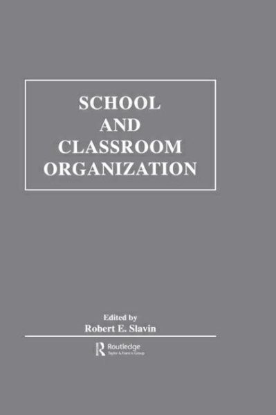 School and Classroom Organization, Hardcover by Slavin, Robert E. (EDT), Like…
