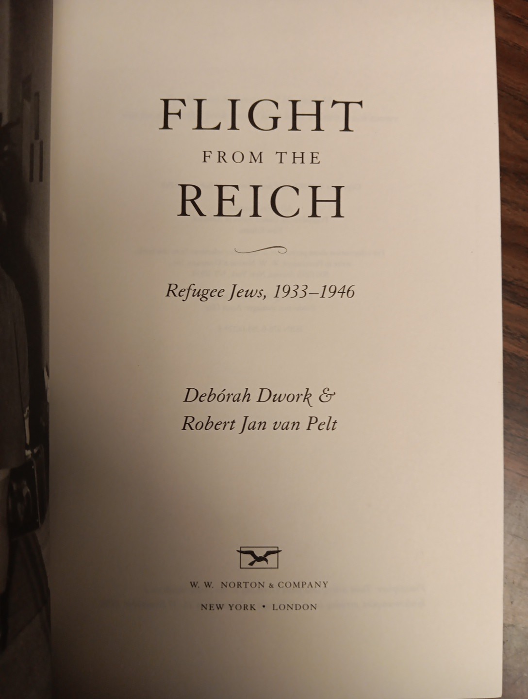 2009 “FLIGHT FROM THE REICH 1933-1946” 1ST EDITION LARGE HARDBACK BOOK (P5)