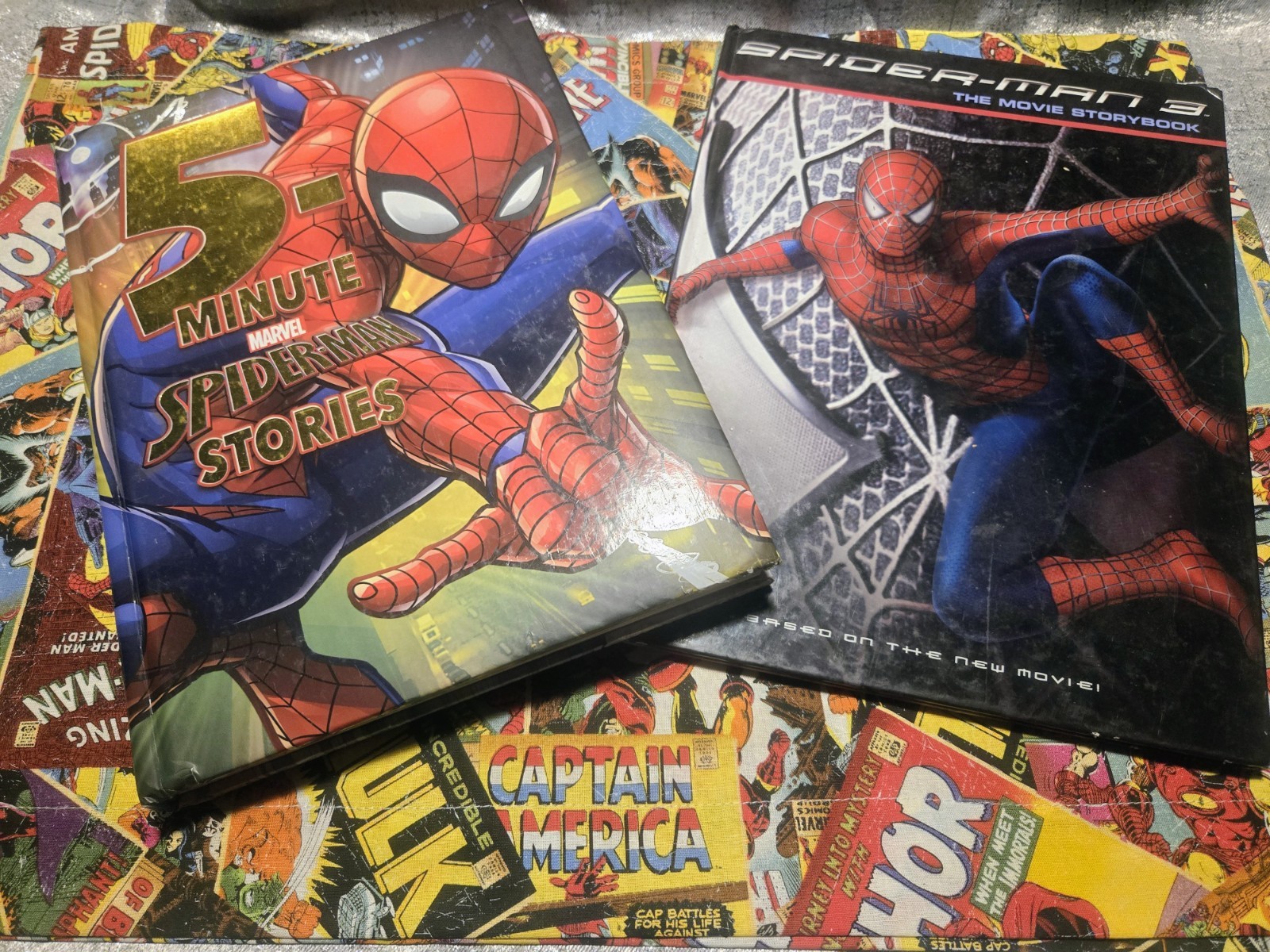 Marvel- Includes 2 Hardbacks & 46×14 Valance