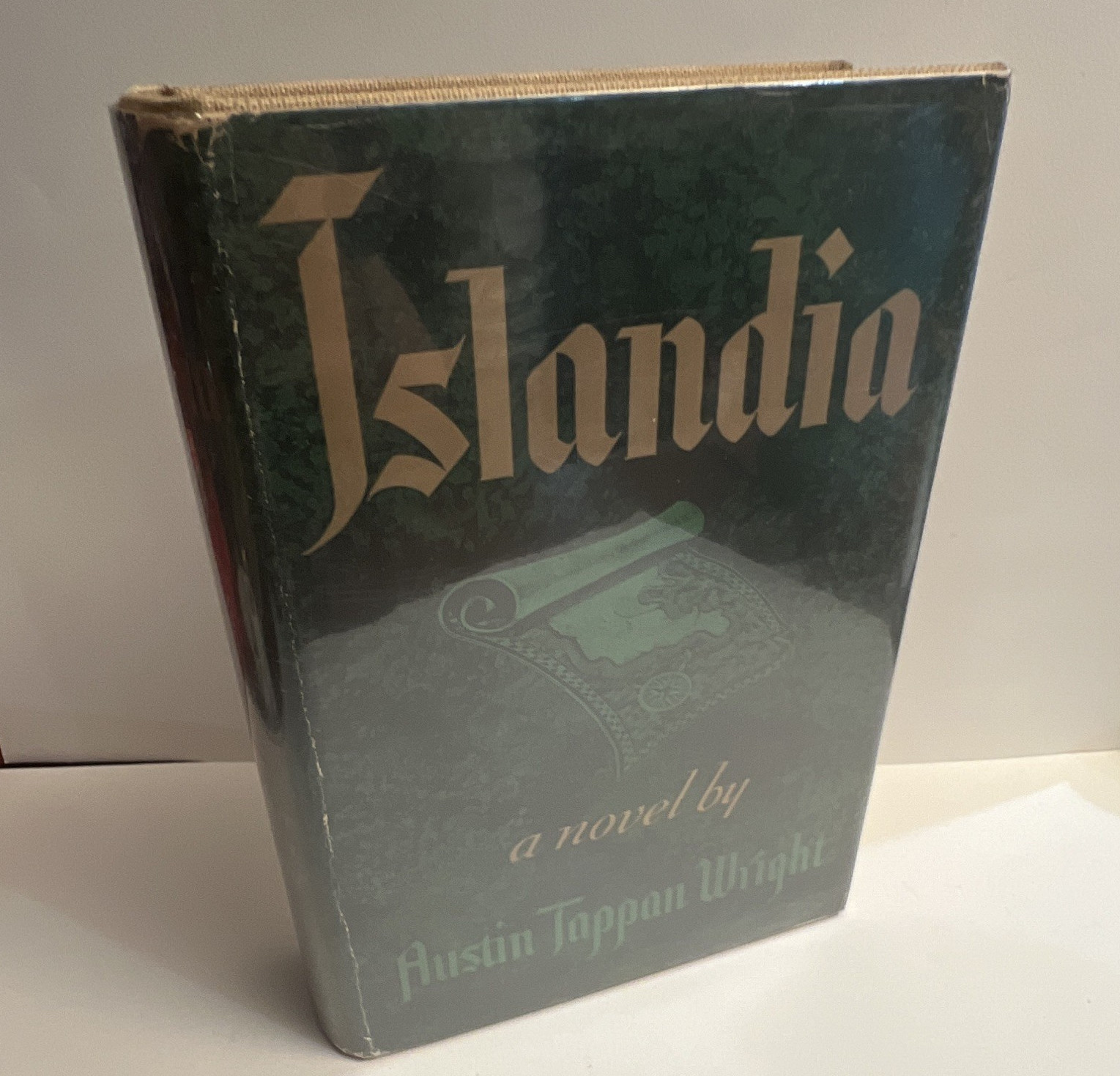 Islandia Austin Tappan Wright 1942 First Edition HC DJ Farrar & Rinehart w/ Book