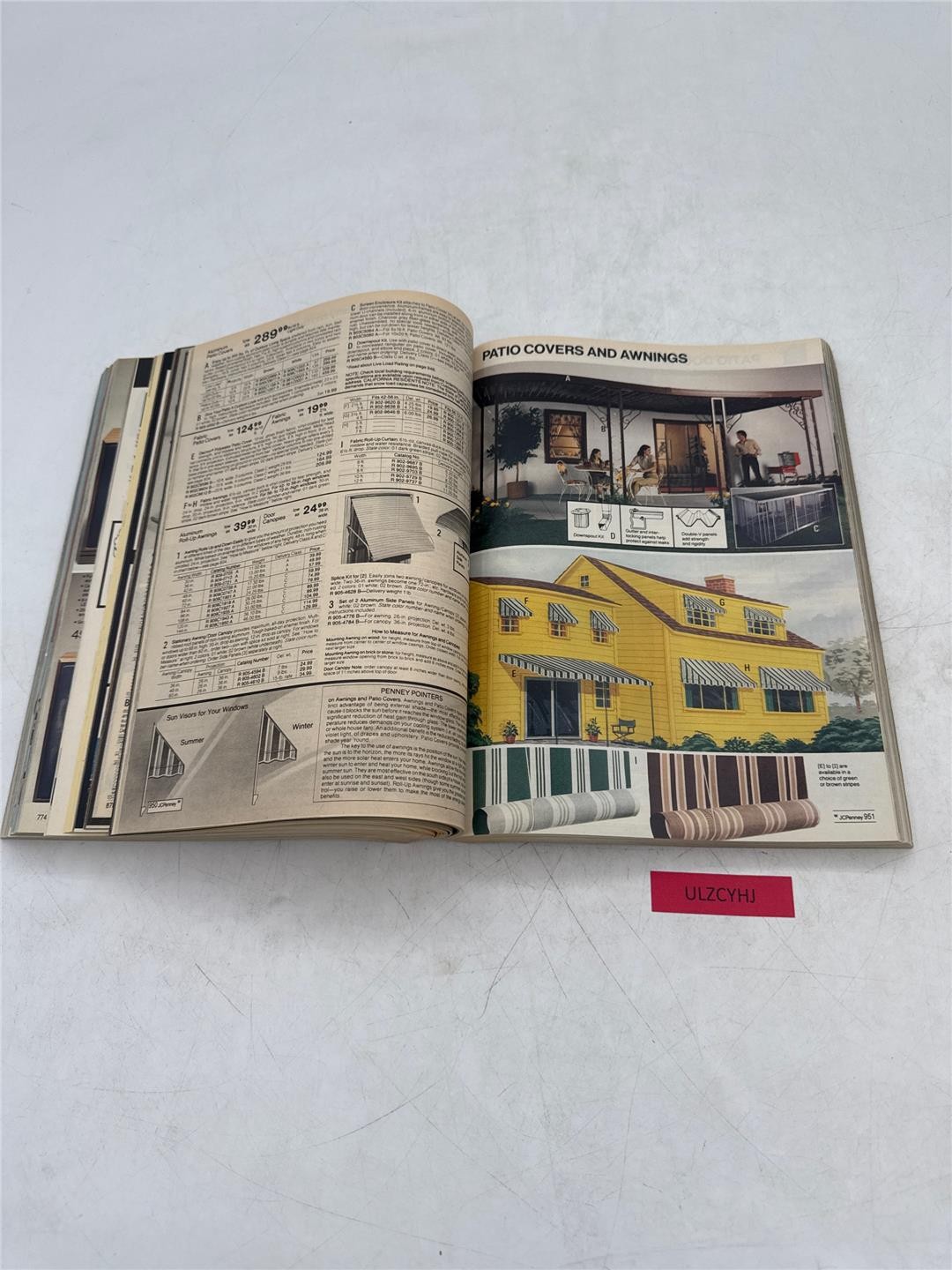 JC Penney Fall Winter 1981 Advertising Catalog Vintage Home & Fashion Classic