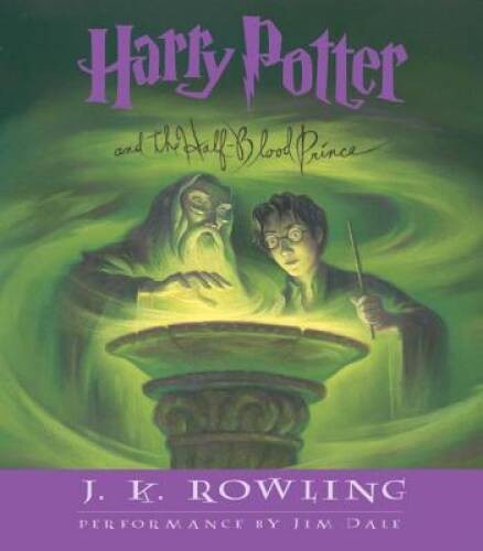 Harry Potter and the Half-Blood Prince (Book 6) – Audio CD – GOOD