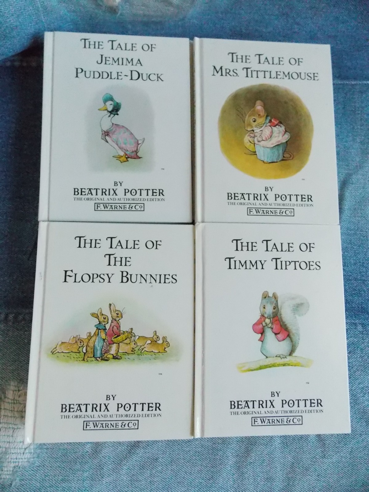 The Beatrix Potter Collection 12 Hardcover Boxed Set 1986 Frederick Warne & Co