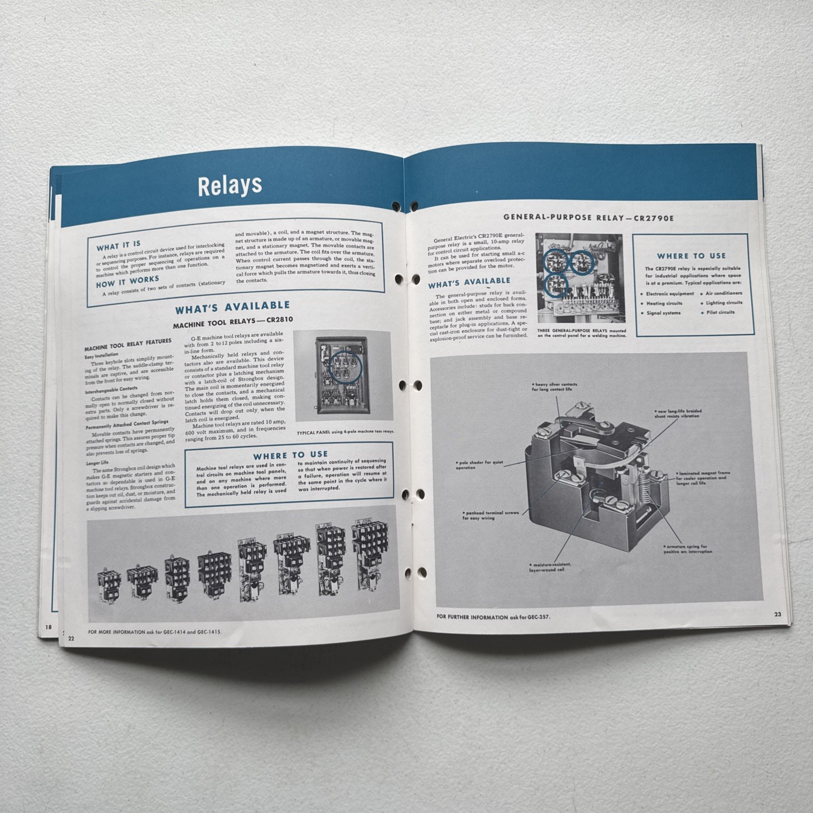 General Electric 1956 General Purpose Control Operation & Application Manual