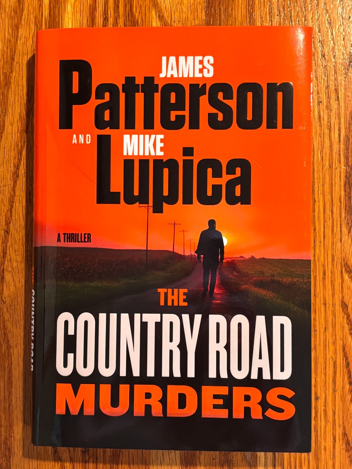 1st Edition hardcover THE COUNTRY ROAD MURDERS James Patterson Mike Lupica
