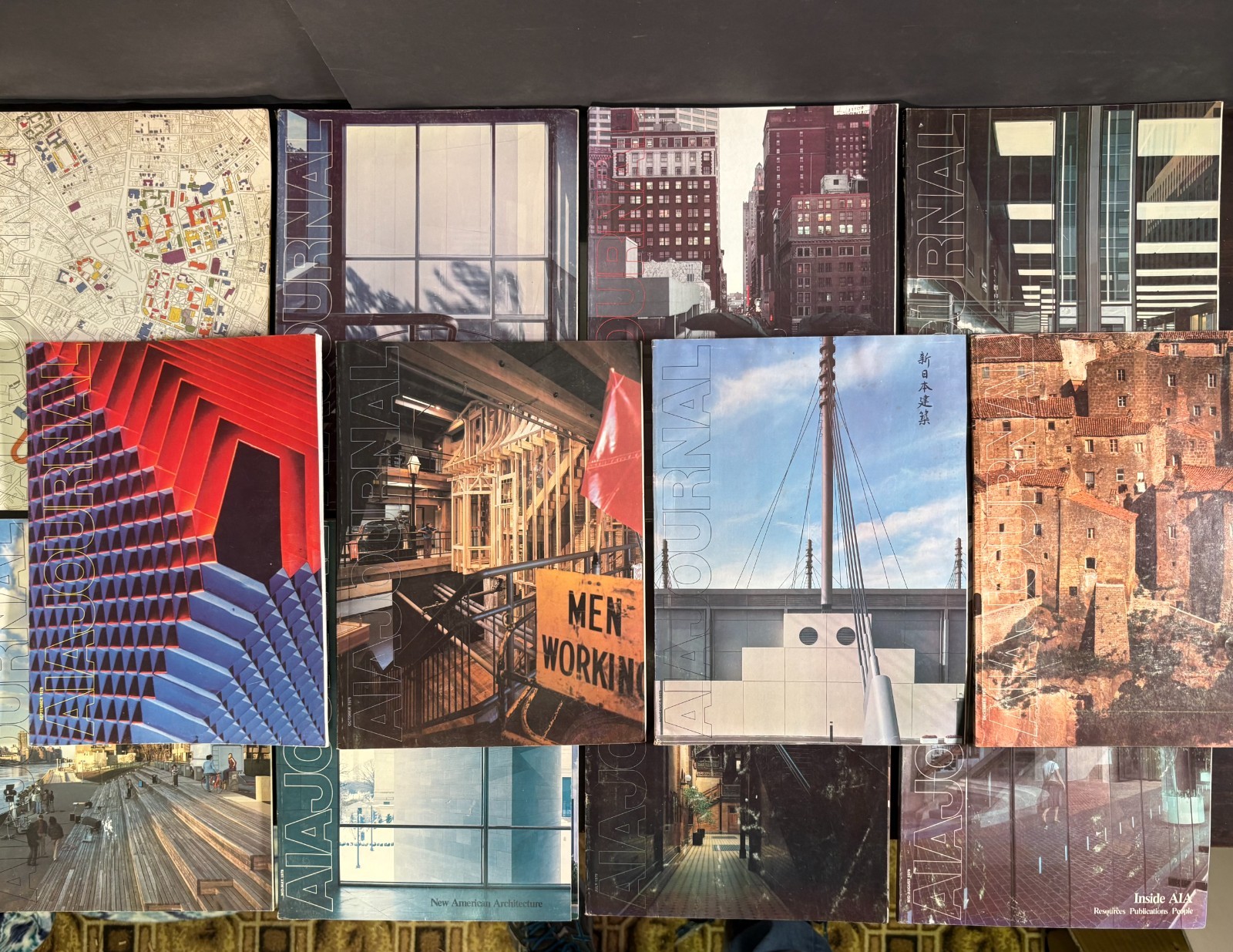 (12) 1979 AIA JOURNAL Magazine Architecture Contract Design Materials Color