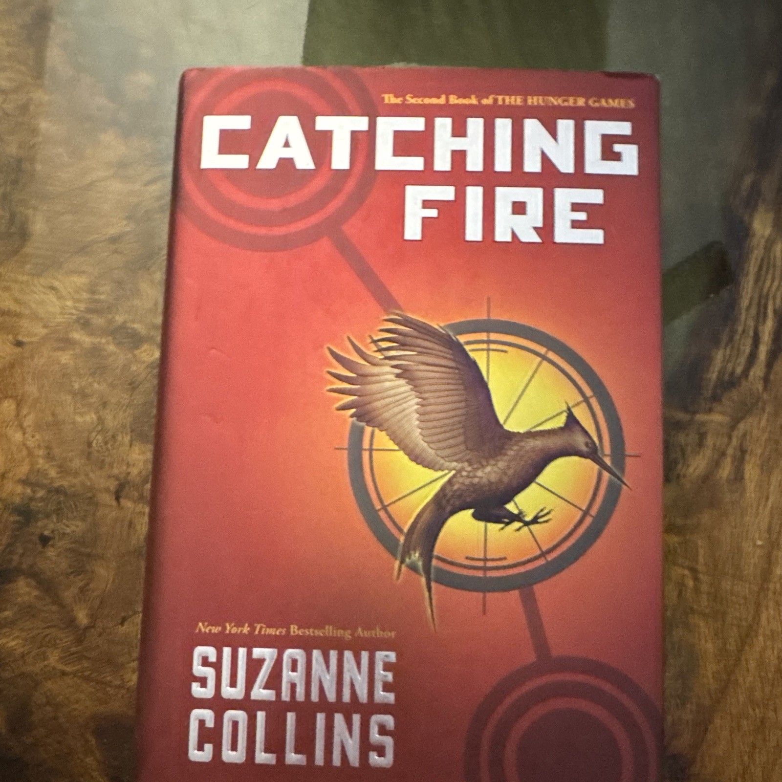 Suzanne Collins The Hunger Games Catching Fire Hardcover Novel w/ Dust Jacket