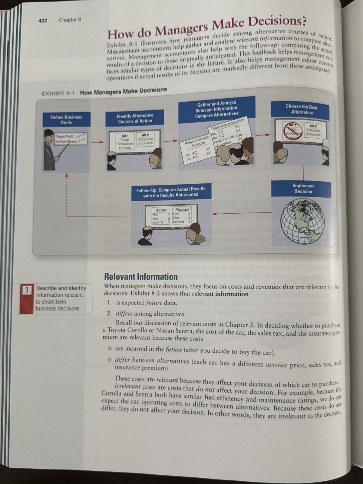 Managerial Accounting by Karen W. Braun, Wendy M. Tietz, Charles T. Horngren,…