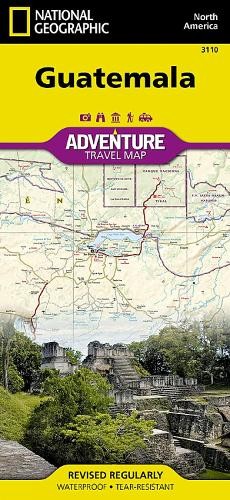 Nat Geo Maps Guatemala Map (Map)