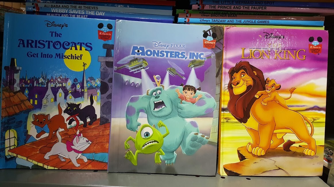 Lot of 10 Disney’s Wonderful World of Reading Hardcover Children’s Books Random