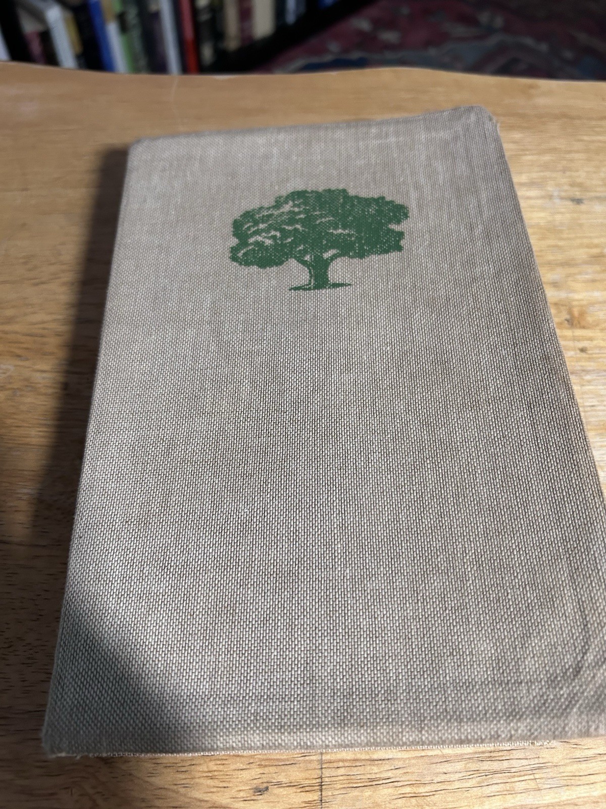 The Green Bible NRSV HarperOne 2008 Linen Cloth Hardcover Eco Green Letter OOP