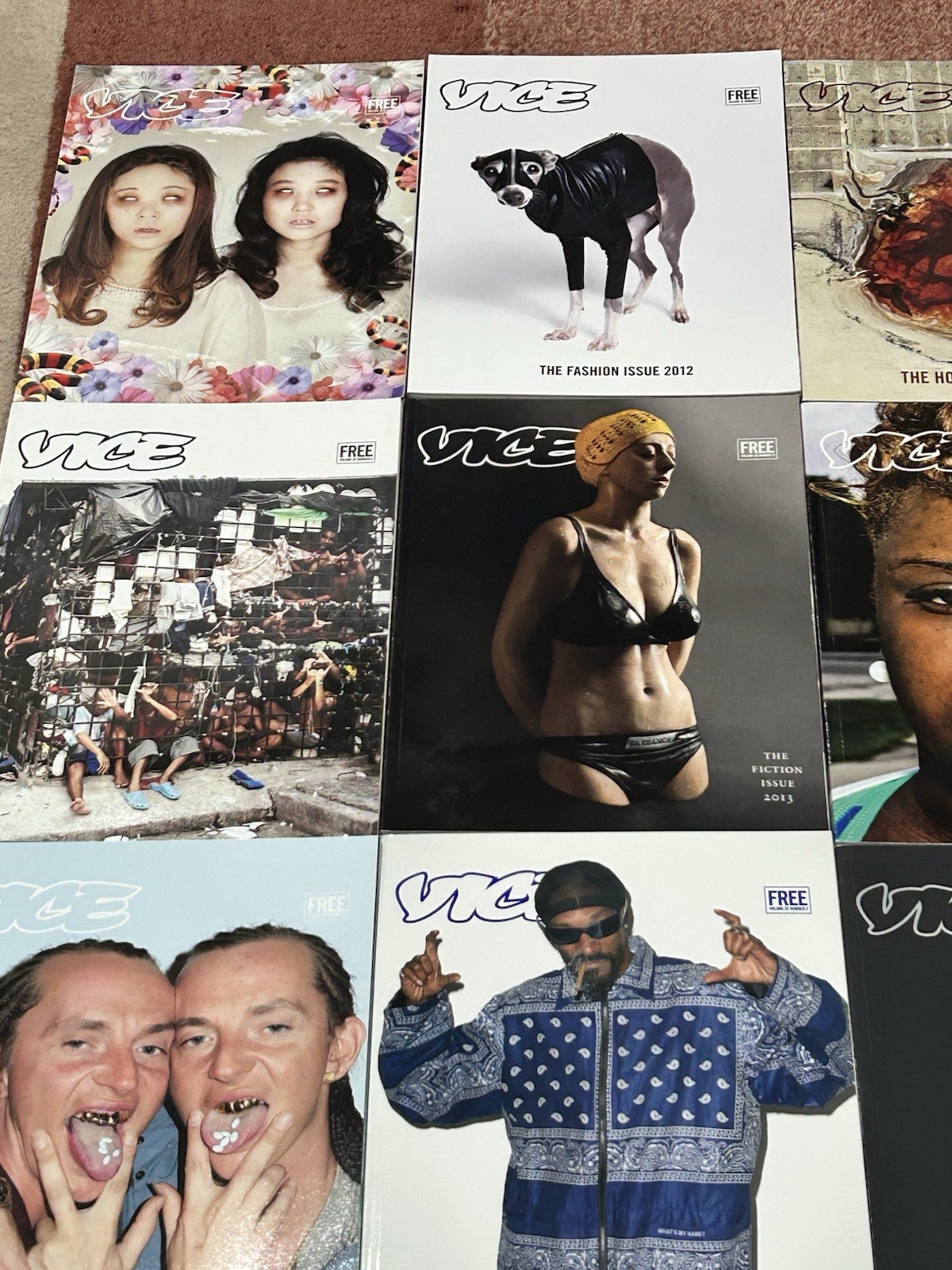 VICE Magazine Lot – 16 Issues – Art, Culture, Fashion, Politics (2010s) Rare B