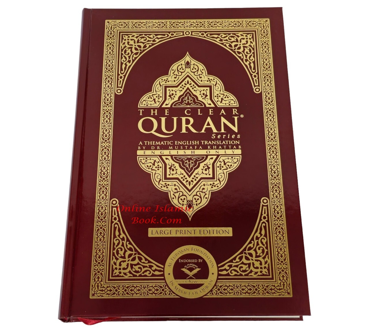 The Clear Quran English Only By Dr. Mustafa Khattab (Hardcover) Large Print