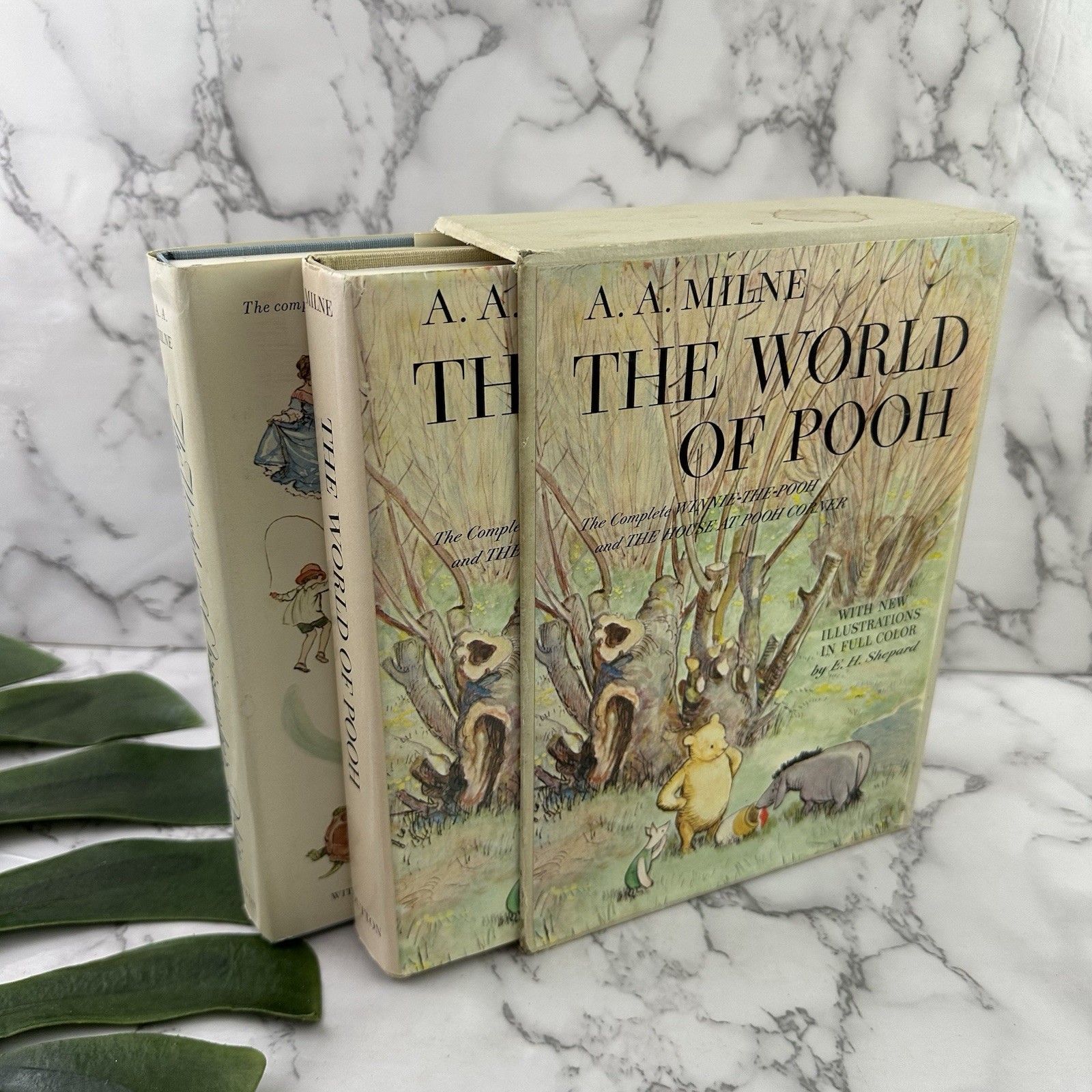 World of Pooh Christopher Robin Vintage 50s Boxed Set Hardcover Dutton AA Milne