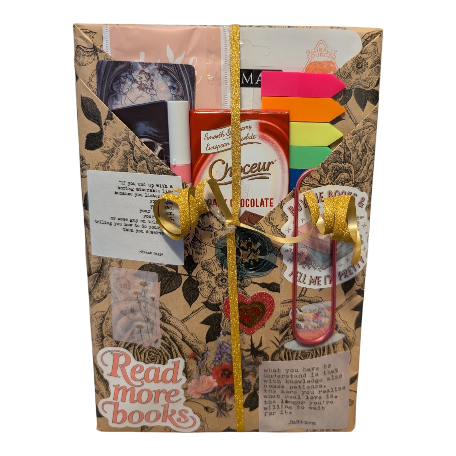 Enchanted Escape: Blind Date With A Book, Tea, Candy Bookmark More Booktok