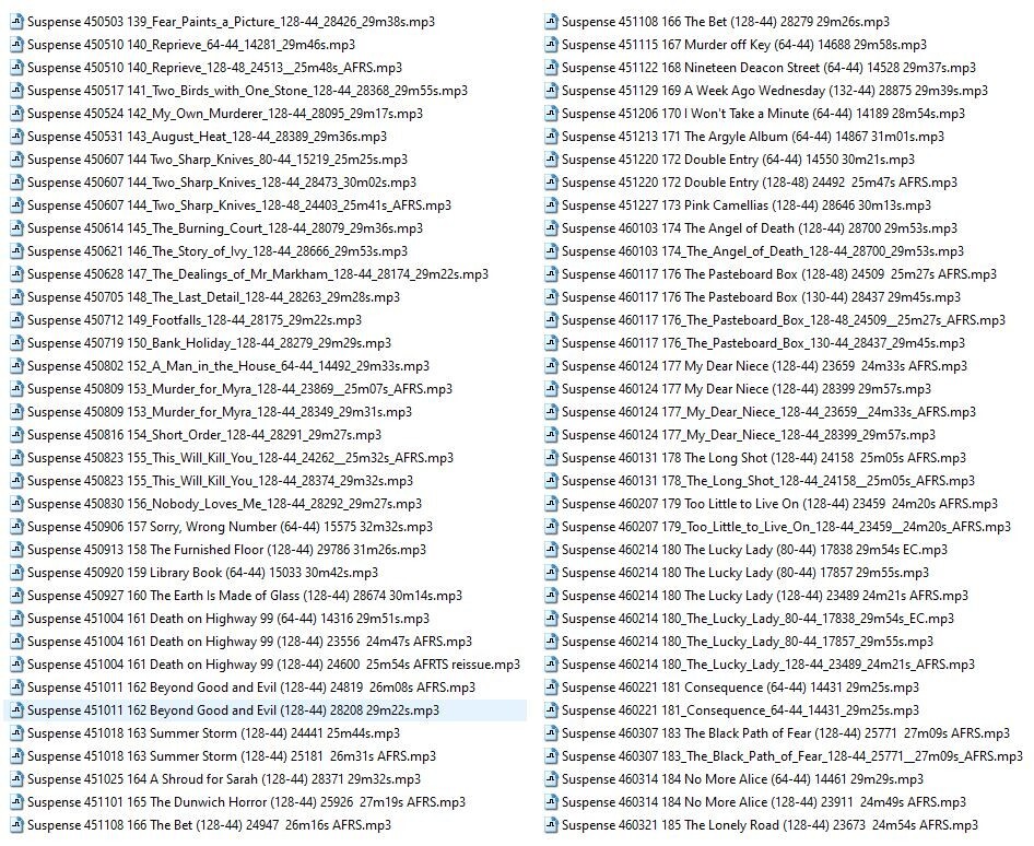 SUSPENSE 1940S 500+ Unique Oldtime Radio Shows MP3 OTR On USB Flash Drive
