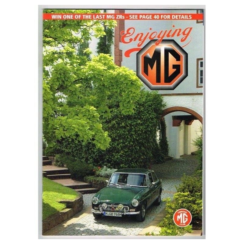 Enjoying MG Magazine March 2006 mbox3636/i MG Owners Club