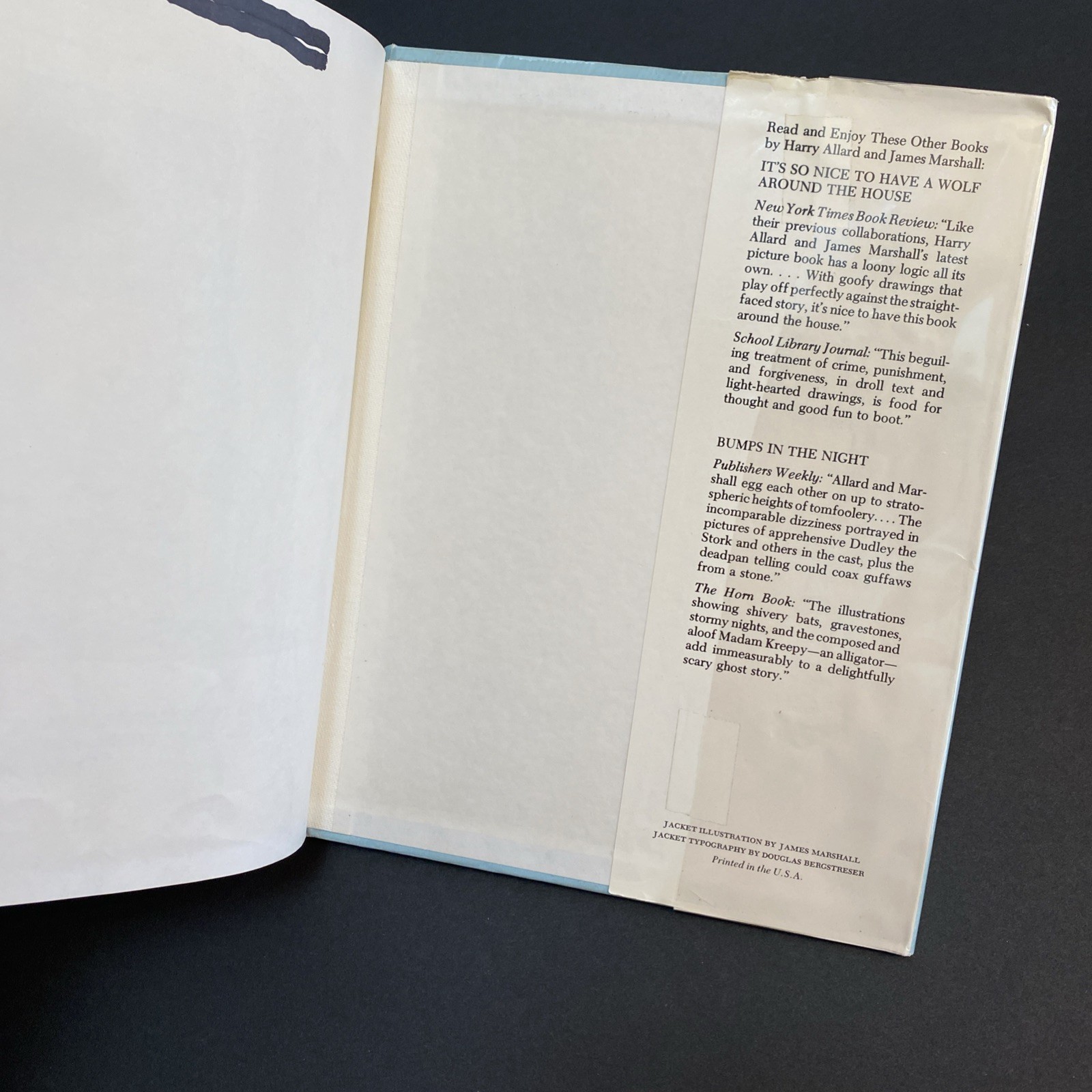 There’s a Party at Mona’s Tonight by Harry Allard, first edition, ex-library