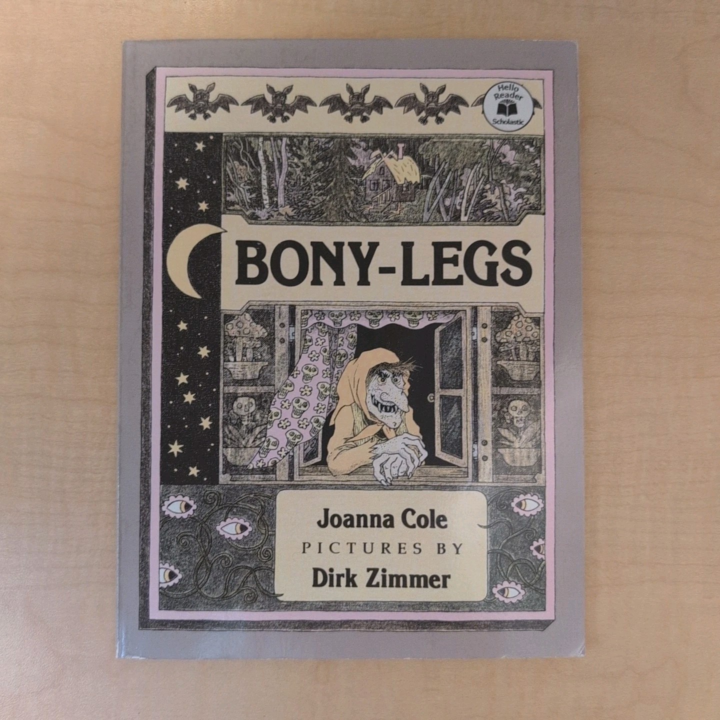 1983 Vintage – Bony-Legs, by Joanna Cole, Illustrated By Dirk Zimmer – Like New