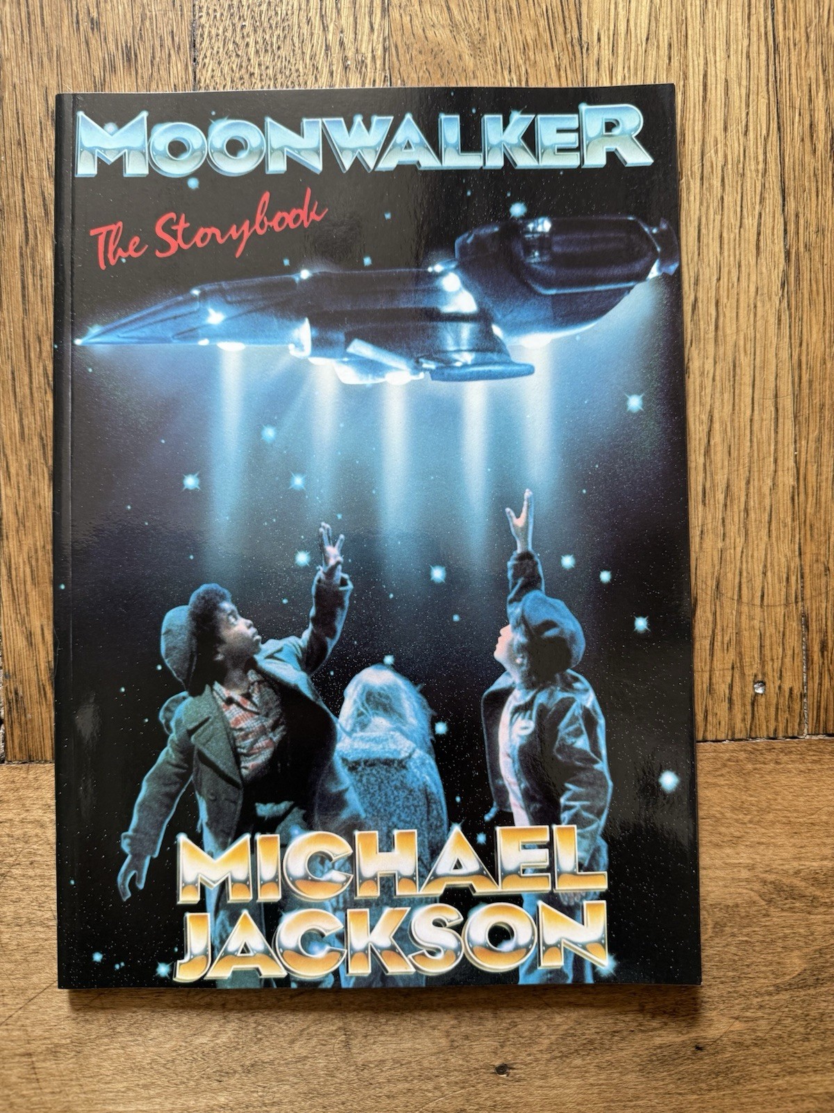 MICHAEL JACKSON~MOONWALKER THE STORYBOOK 1988 1ST EDITION BOOK NOS NEW
