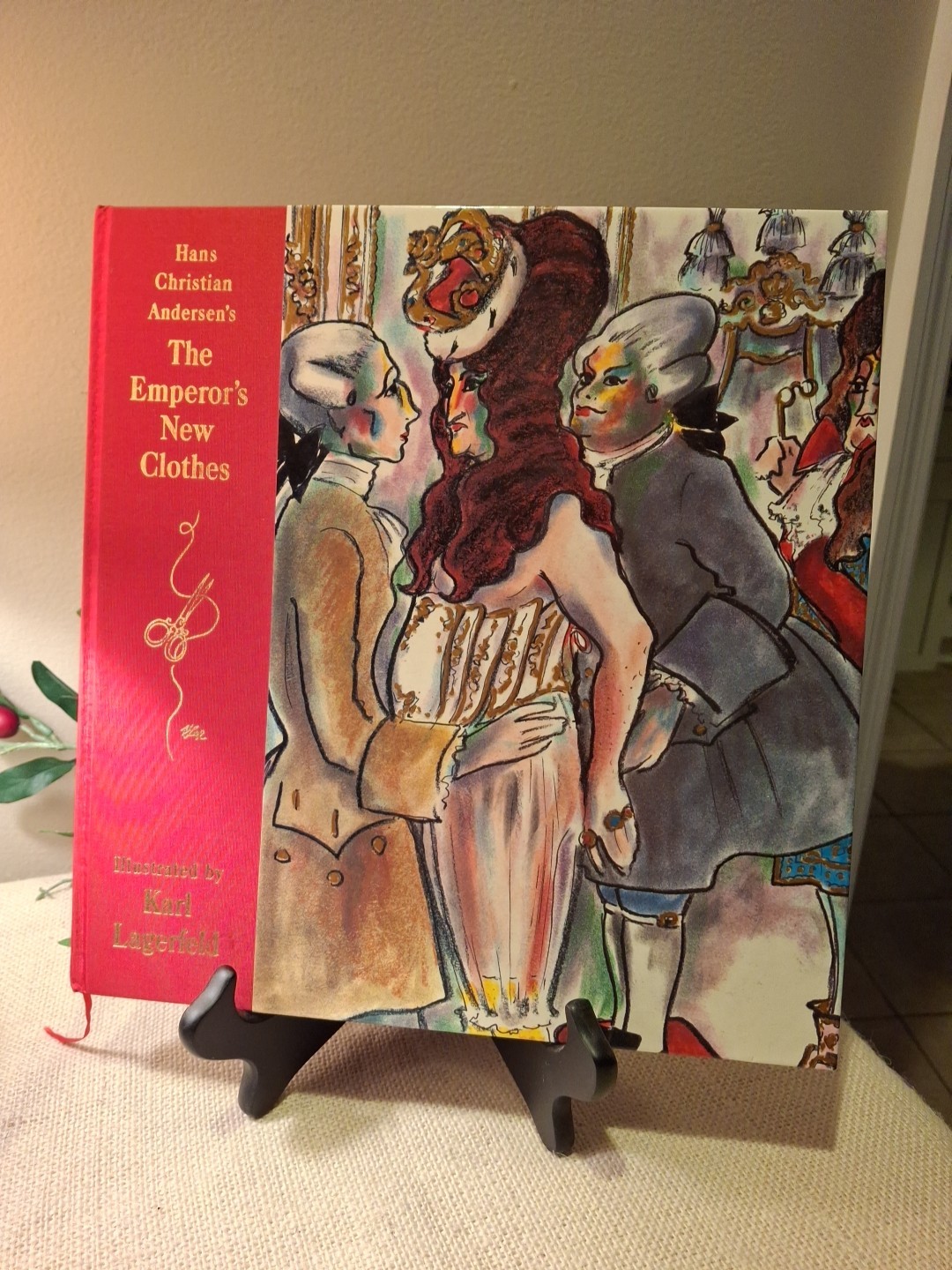 Hans Christian Andersen’s The Emperor’s New Clothes Karl Lagerfeld 1st 1992 HC