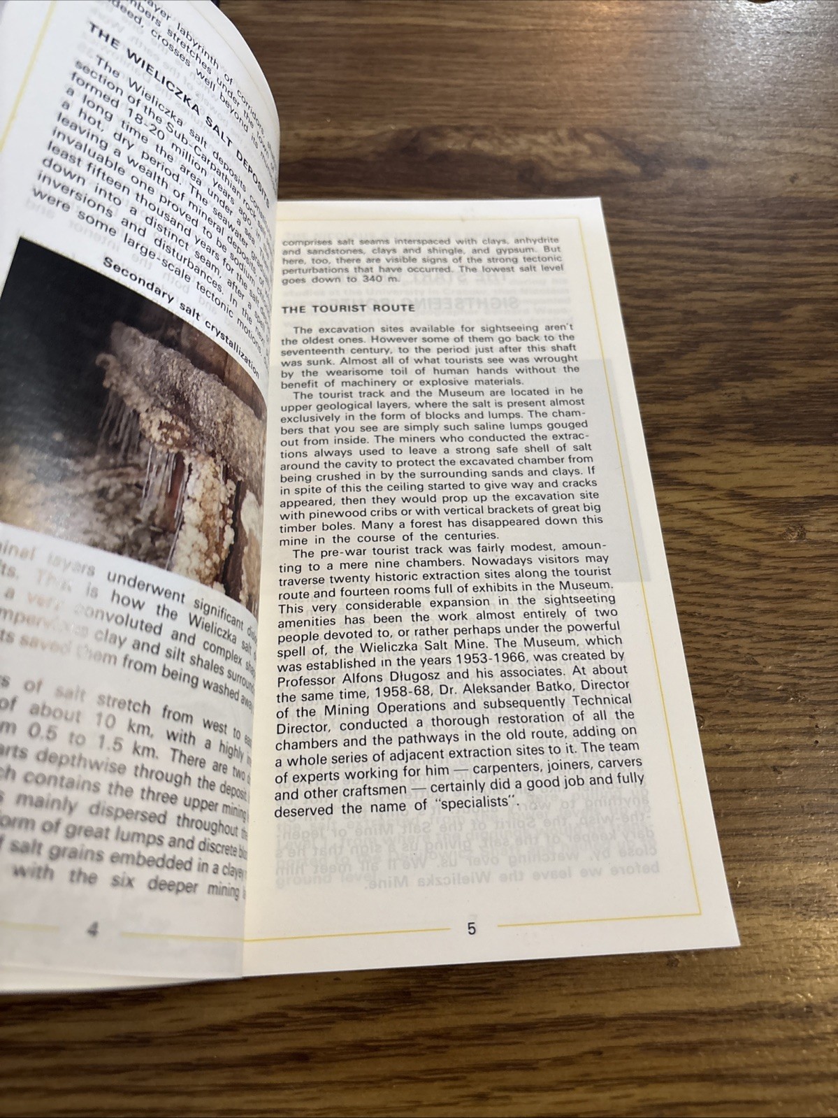 The Wieliczka Salt Mine Guide Book 1997 , 48 Pages