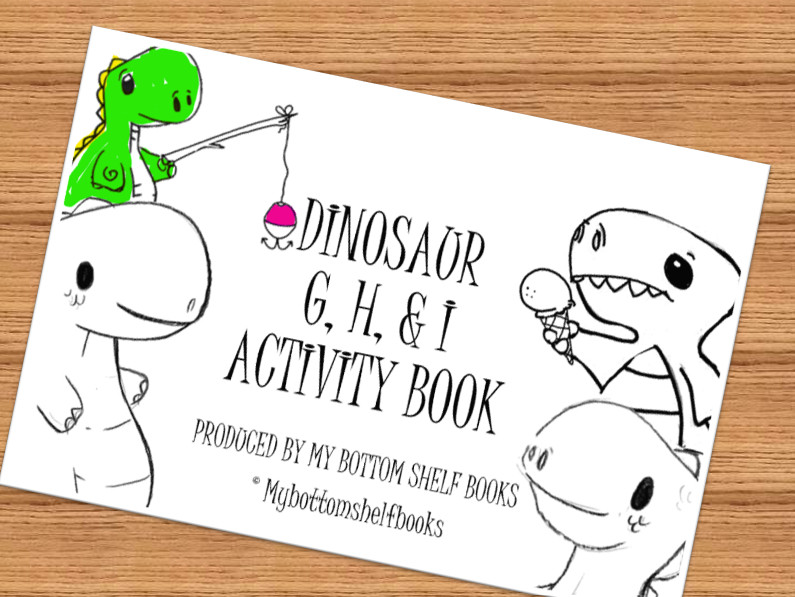 DIGITAL- 2025 Merrick GHI Children’s Dinosaur ACTIVITY BOOK *PRINT REQ’D* 15pgs
