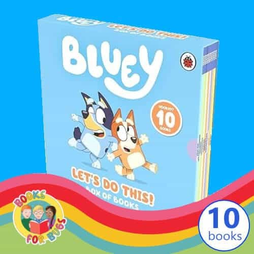 Bluey Let’s Do This! 10 Picture Books Christmas Gift Idea – Ages 5-9 – Paperback