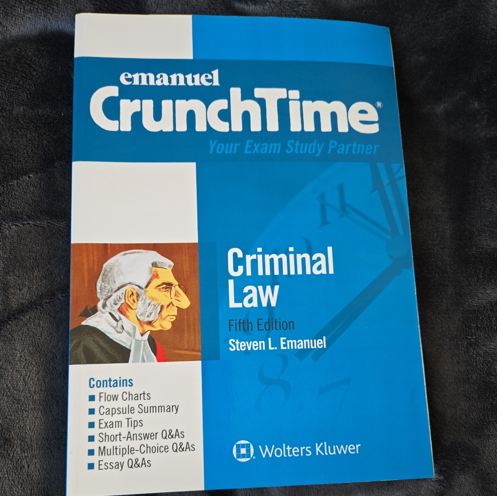 Emanuel Crunchtime Ser.: Criminal Law Crunchtime by Steven Emanuel (2015, Trade