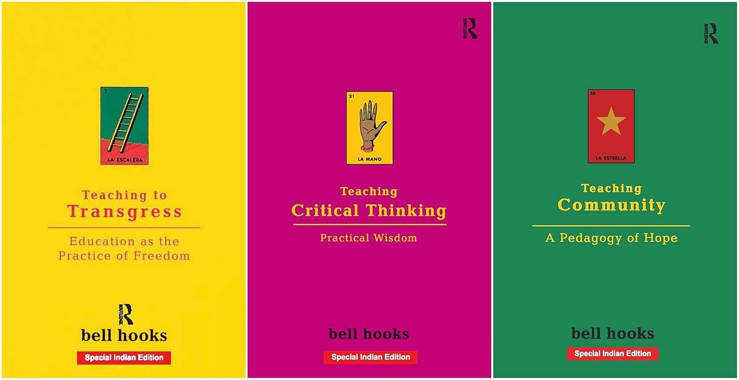 Bell Hooks – Teaching Trilogy Combo (Transgress, Critical Thinking, Community)