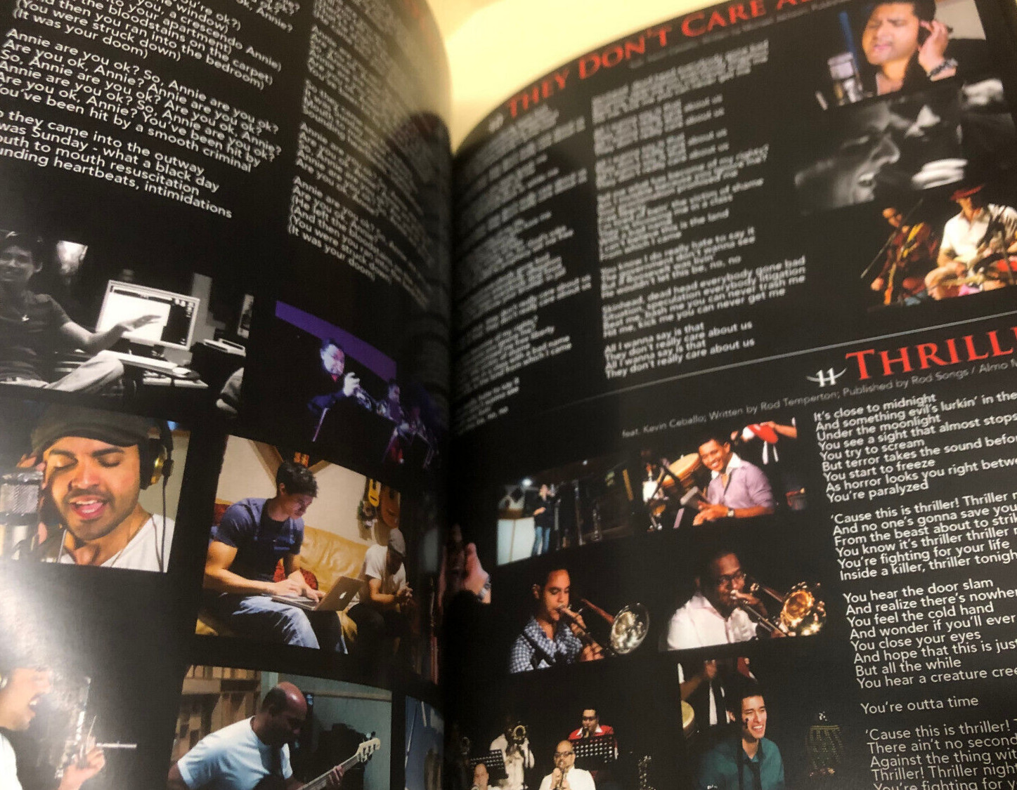 Unity a Latin Tribute to Michael Jackson program book 20 pages 8×11