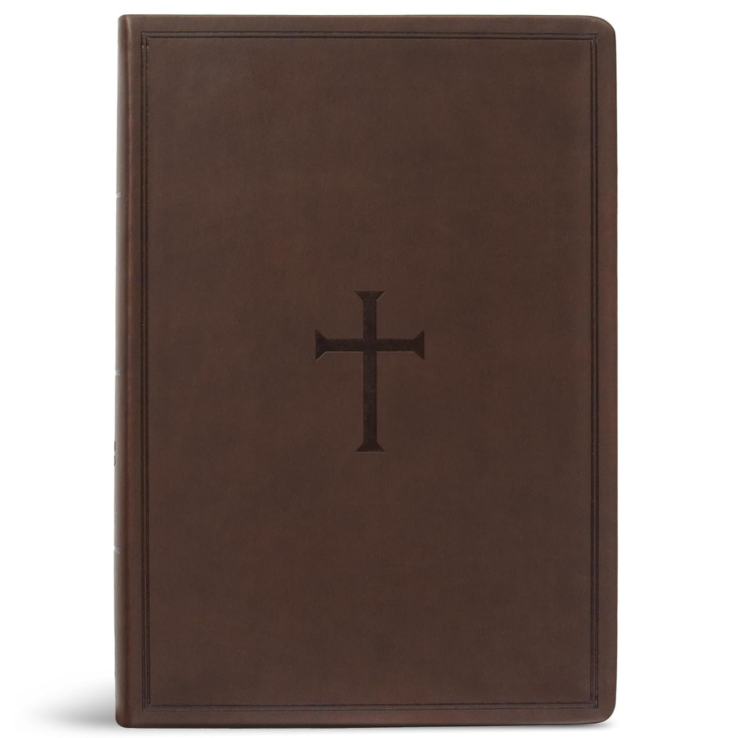 New CSB Super Giant Print Reference Bible Brown Faux Leather Maps Concordance…
