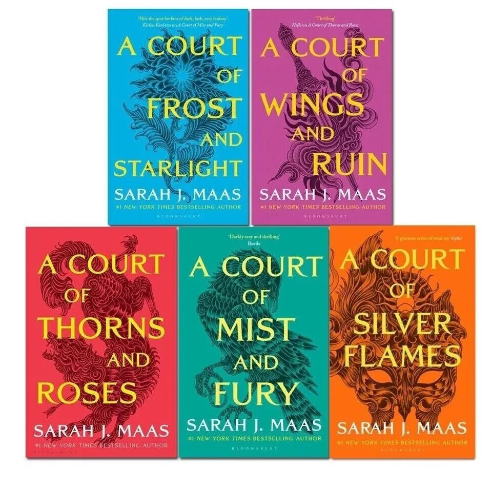 Sarah J. Maas 5 Books Collection Set A Court of Thorns and Roses Series??