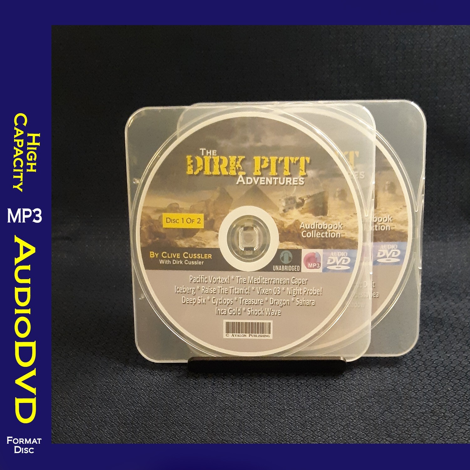 The DIRK PITT Series By Clive Cussler – 26 MP3 Audiobook Collection