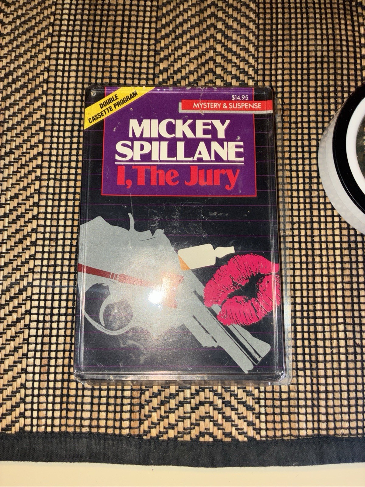 Mickey Spillane I The Jury Audiobook 2 Cassettes Doug Jeffers Warner VTG