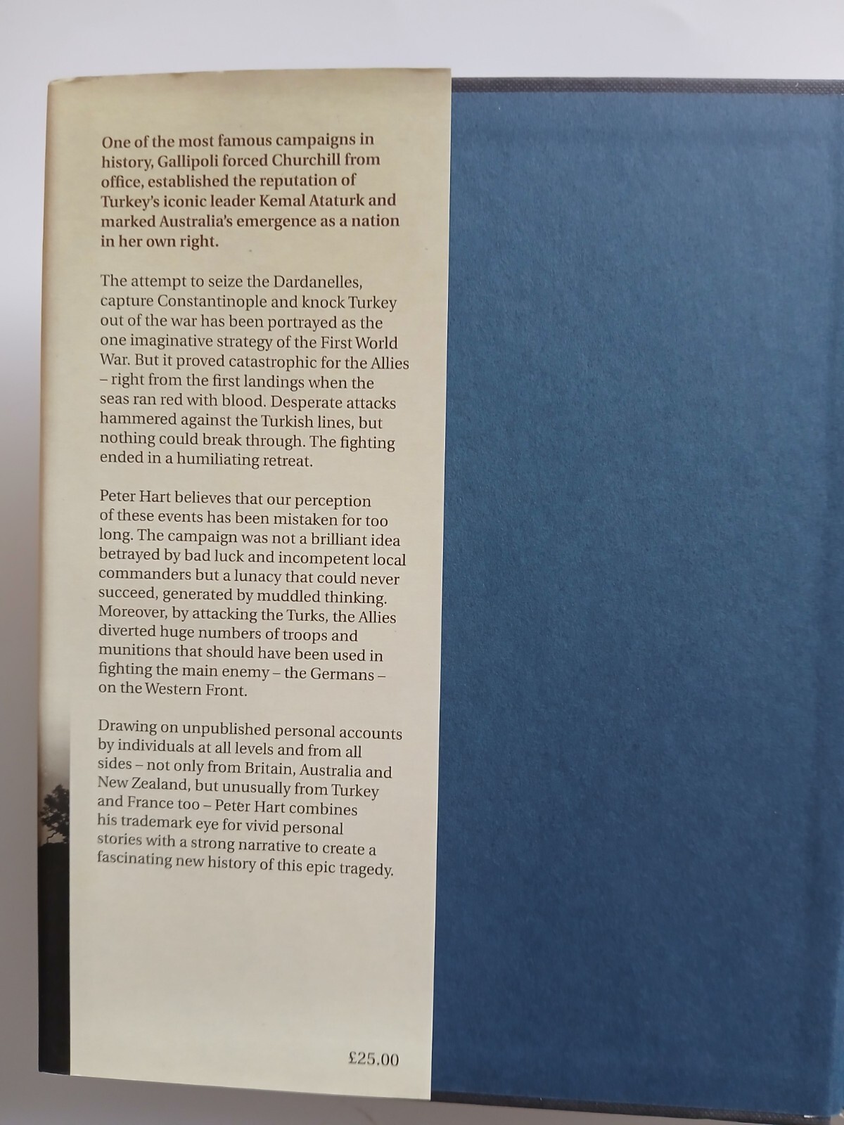 Gallipoli Peter Hart 2011 Hardback Profile Books 1st Profile Books