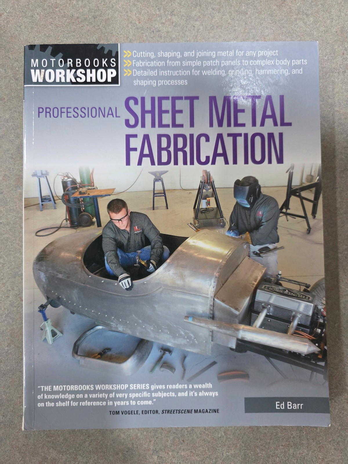 Professional Sheet Metal Fabrication by Ed Barr (English) Paperback Book #LotB