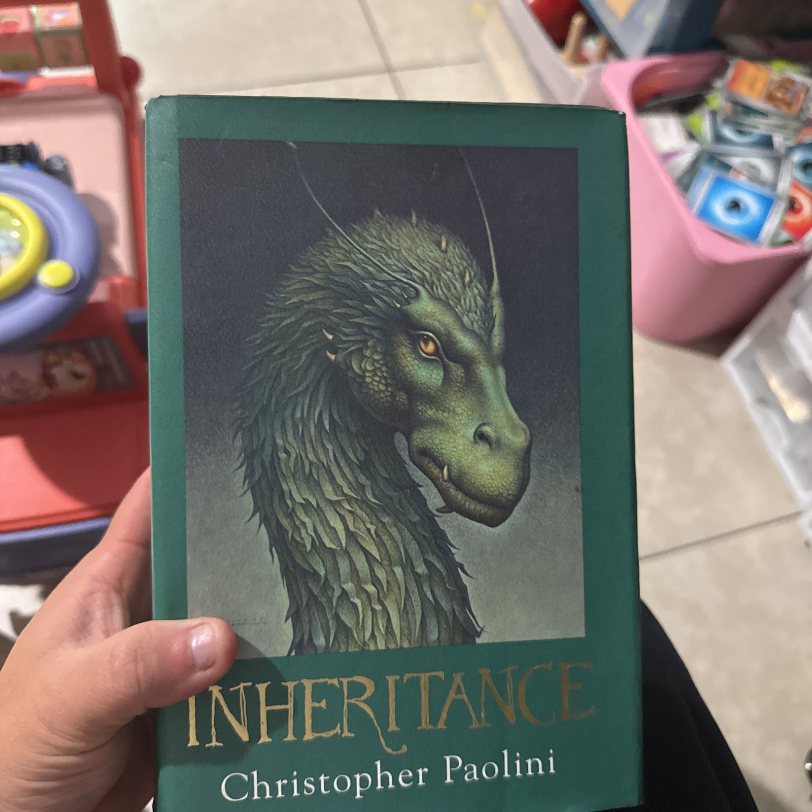 Inheritance (The Inheritance Cycle, Book 4) by Christopher Paolini – Hardcover