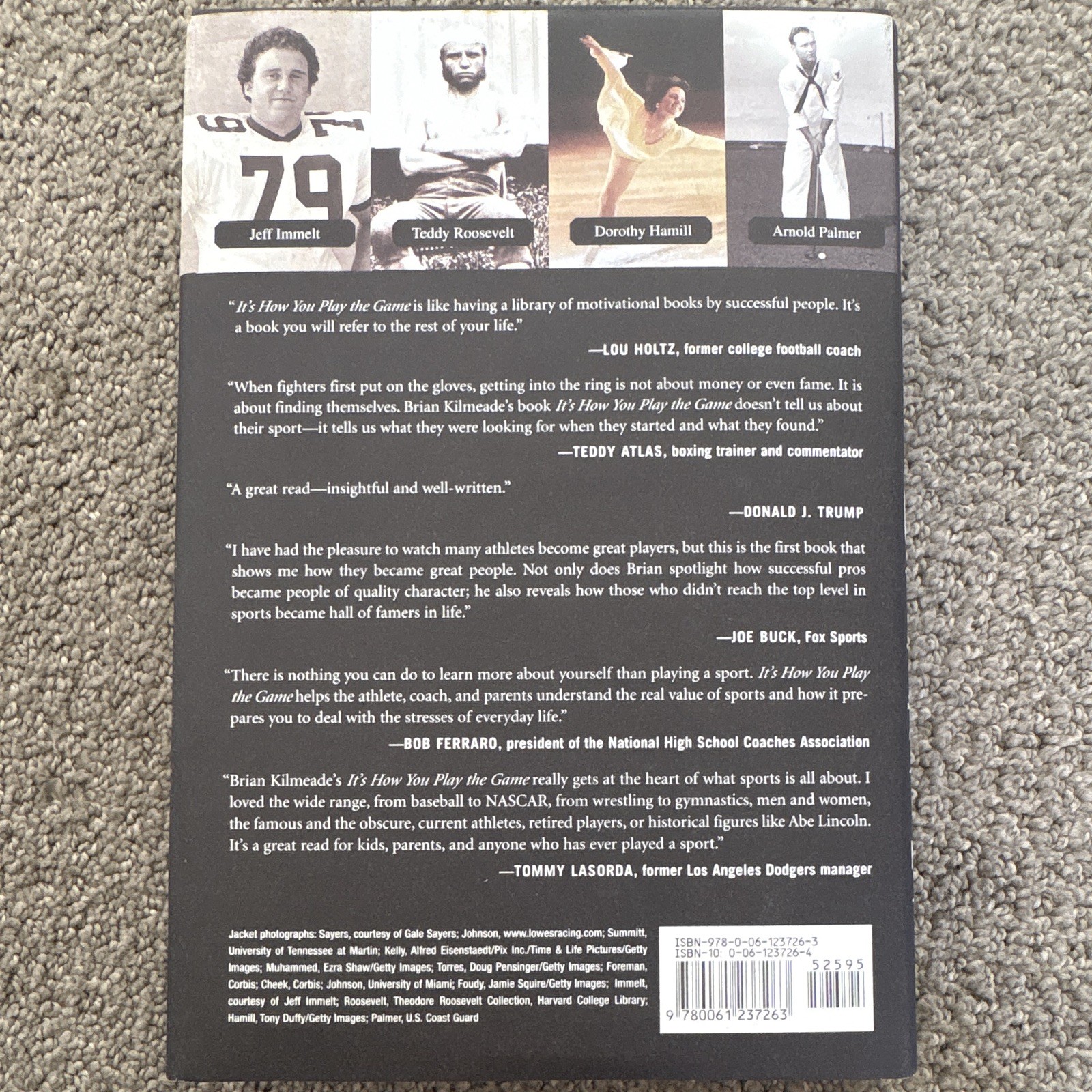 Brian Kilmeade It’s How You Play the Game Hardcover 2007 Dust Jacket Harper