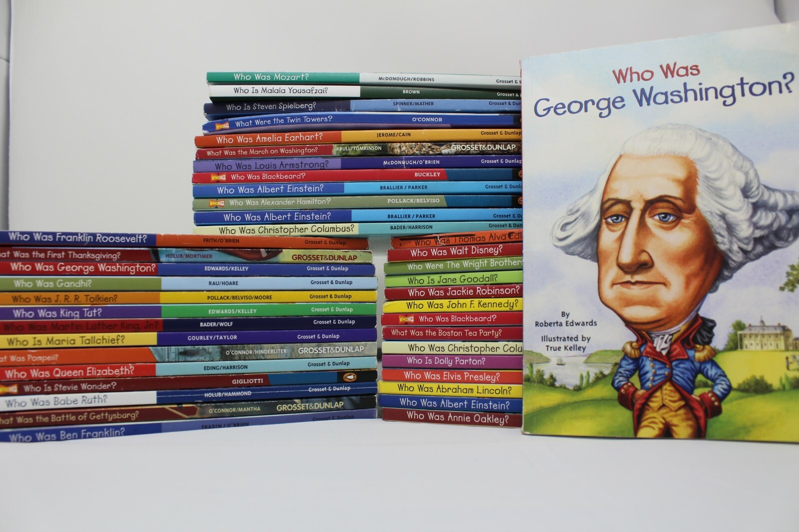 Lot of 10 Who/What/Where Was Biography History chapter books – Random/Unsorted