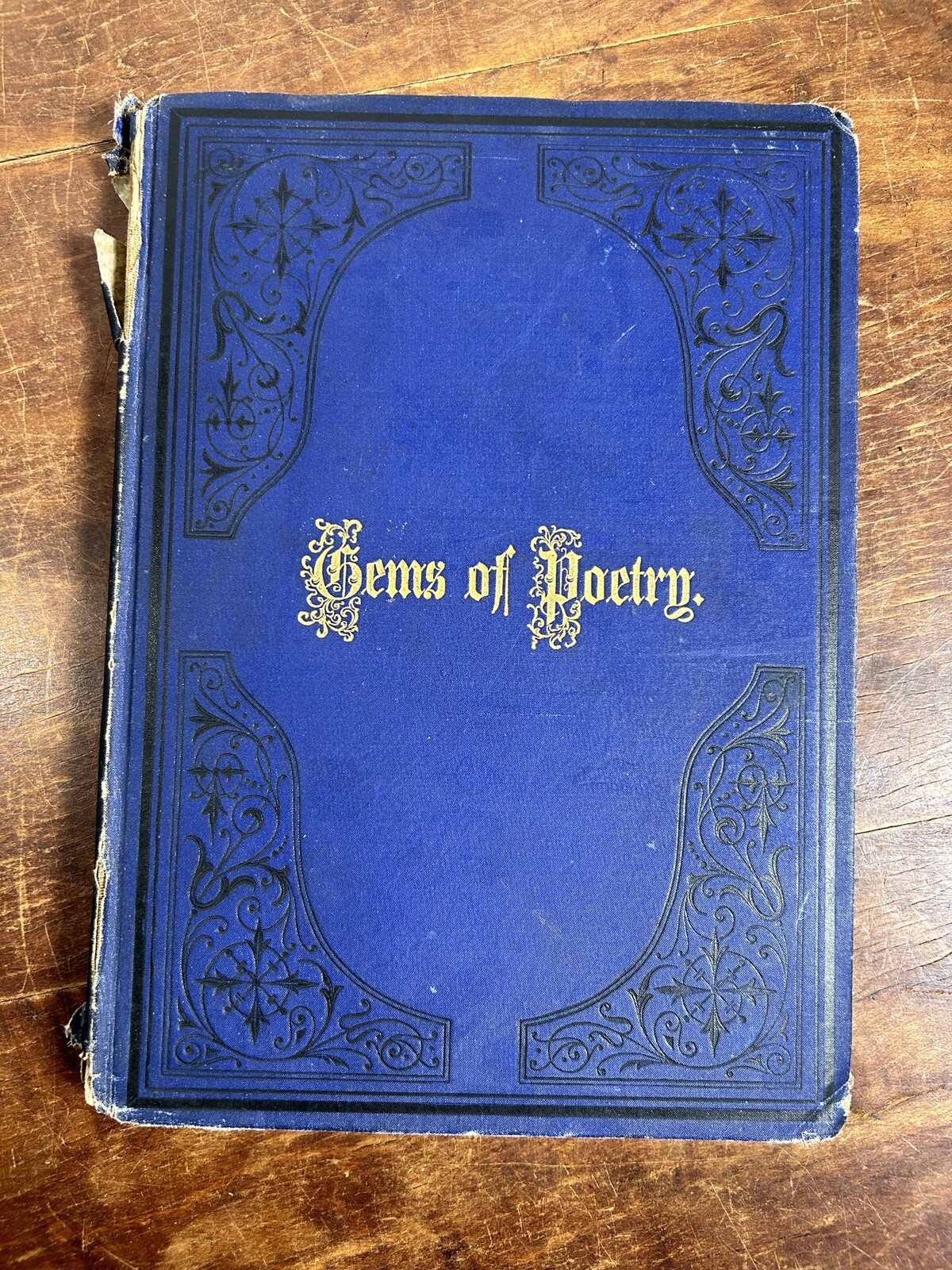 Gems Of Poetry VOL I – 1880 Hardbound John Dougall New York 248 Pages