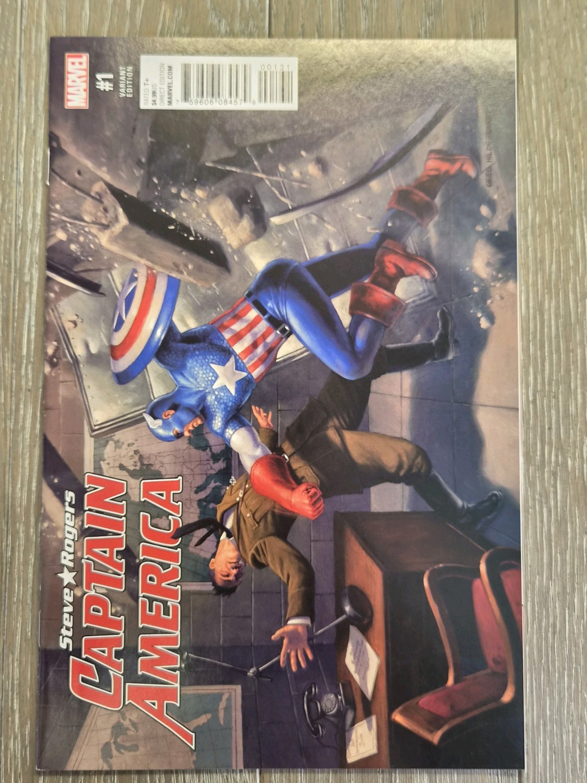 Captain America Steve Rogers #1 Hildebrandt 1:50 Variant 2016 HAIL HYDRA