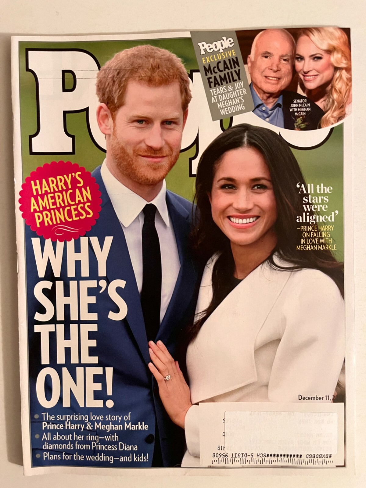 PEOPLE MAGAZINE HARRY’S AMERICAN PRINCESS DEC 2017 118 PAGES FREE SHIPPING