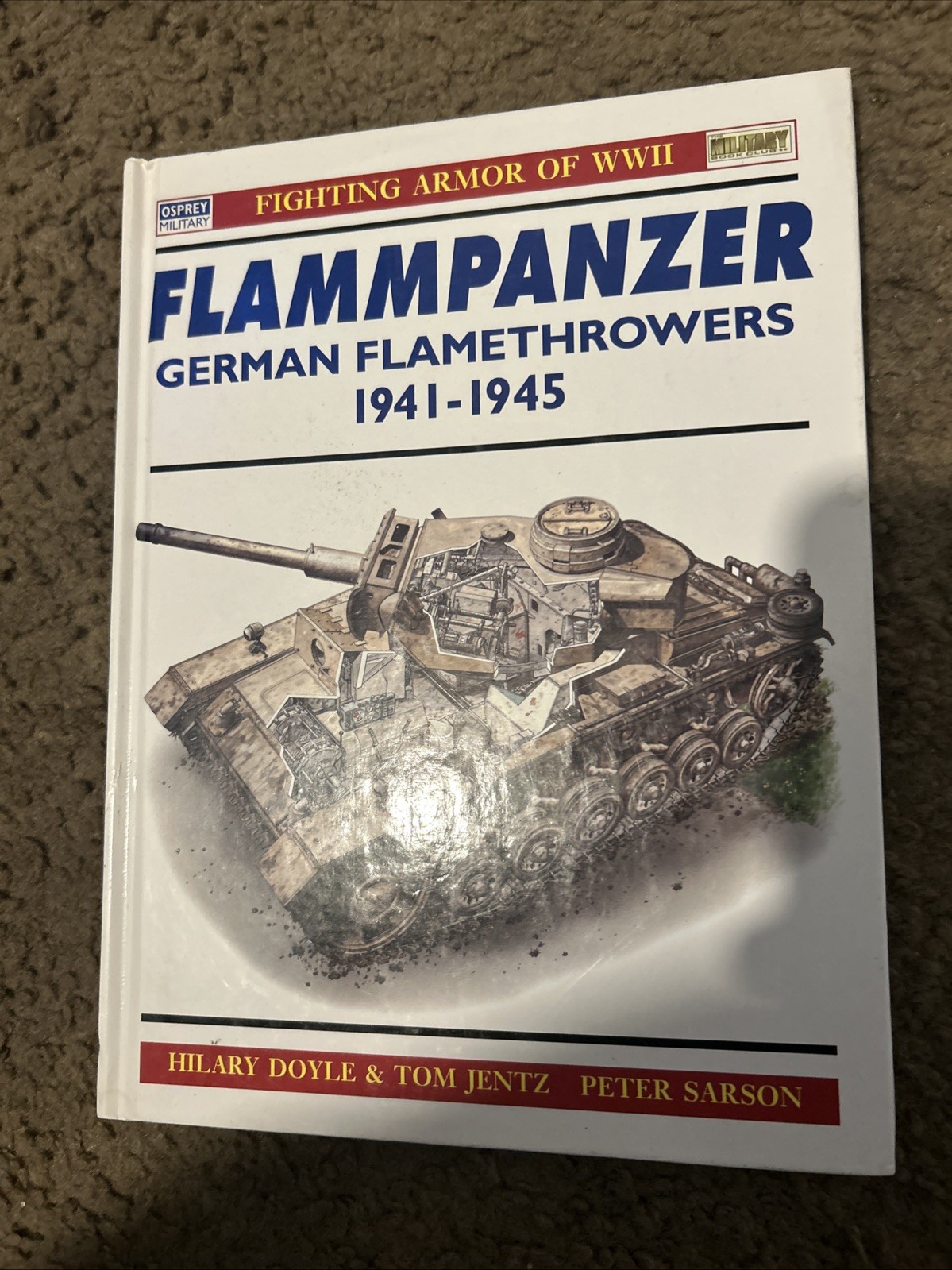 Flammpanzer, German Flamethrowers. . Vanguard.. 48 Pages Hard Cover & Poster