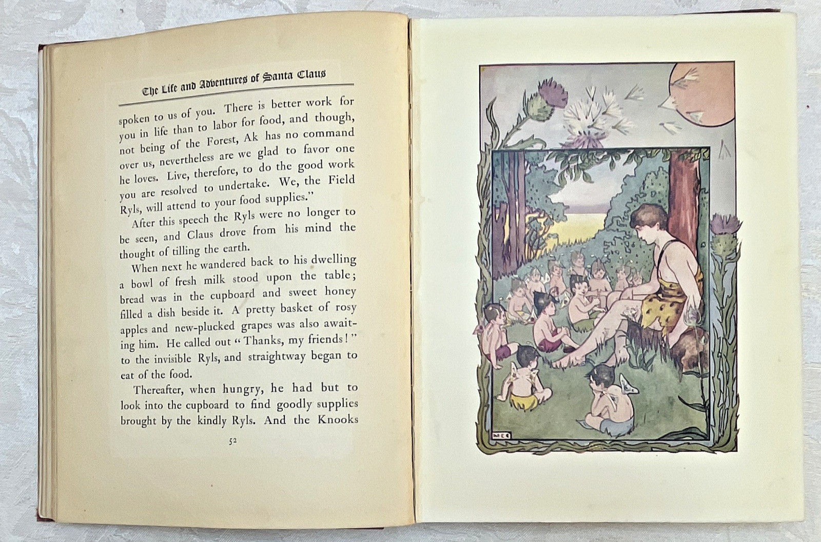 Life and Adventures of Santa Claus by L. Frank Baum (Oz) first edition 1902 Xmas