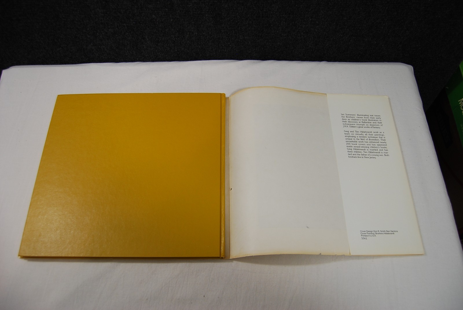 BOOK CLUB EDITION The Art Of The Brothers Hildebrandt 1979 HARDCOVER wDJ Tolkien