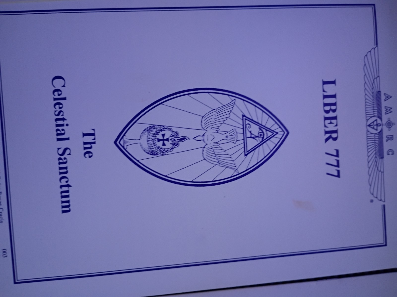 ROSICRUCIAN MASTER MONOGRAPHS ASSORMENT BOOKLET DEGREE 6,MANIFESTOM17,ETC