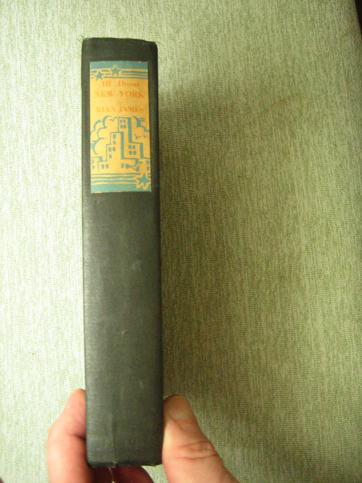 All About New York: An Intimate Guide 1st Edition 1931 R James Ogden Nash